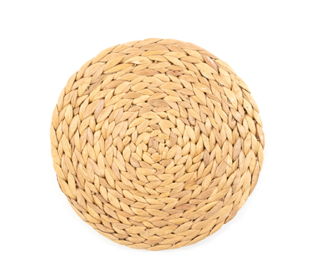 Mantel Individual Redondo de Rattan
