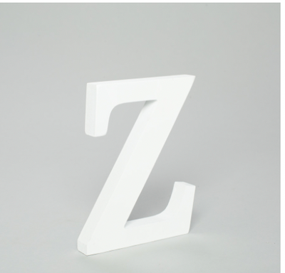 Z - Letra de Madera