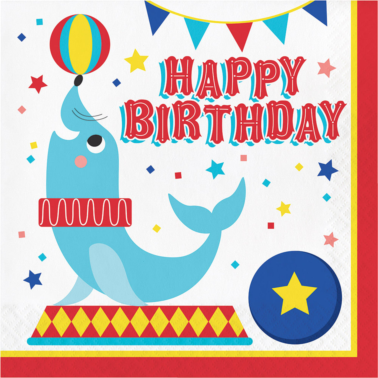 Circus Servilletas de Papel Grandes