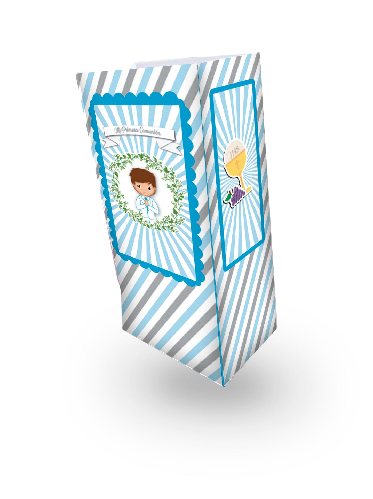 BOLSA CRISPETERA X8 PRIMERA COMUNION NIÑO