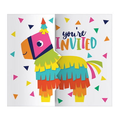 Fiesta Mexico Invitaciones (x8u)