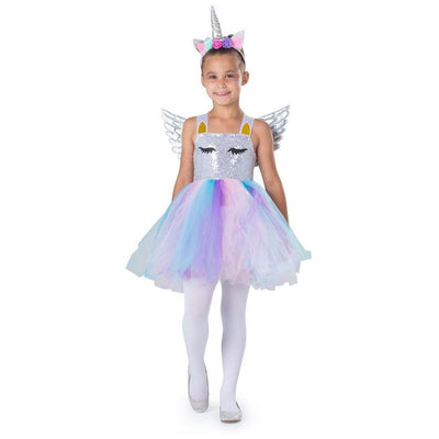 Magical Unicorn Kids Girl Costume