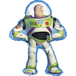 35" Buzz Light Year Full Body Foil Balloon Toy Story