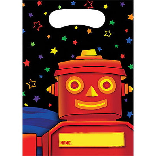 Robot Party Bots Loot Bags (x8u)