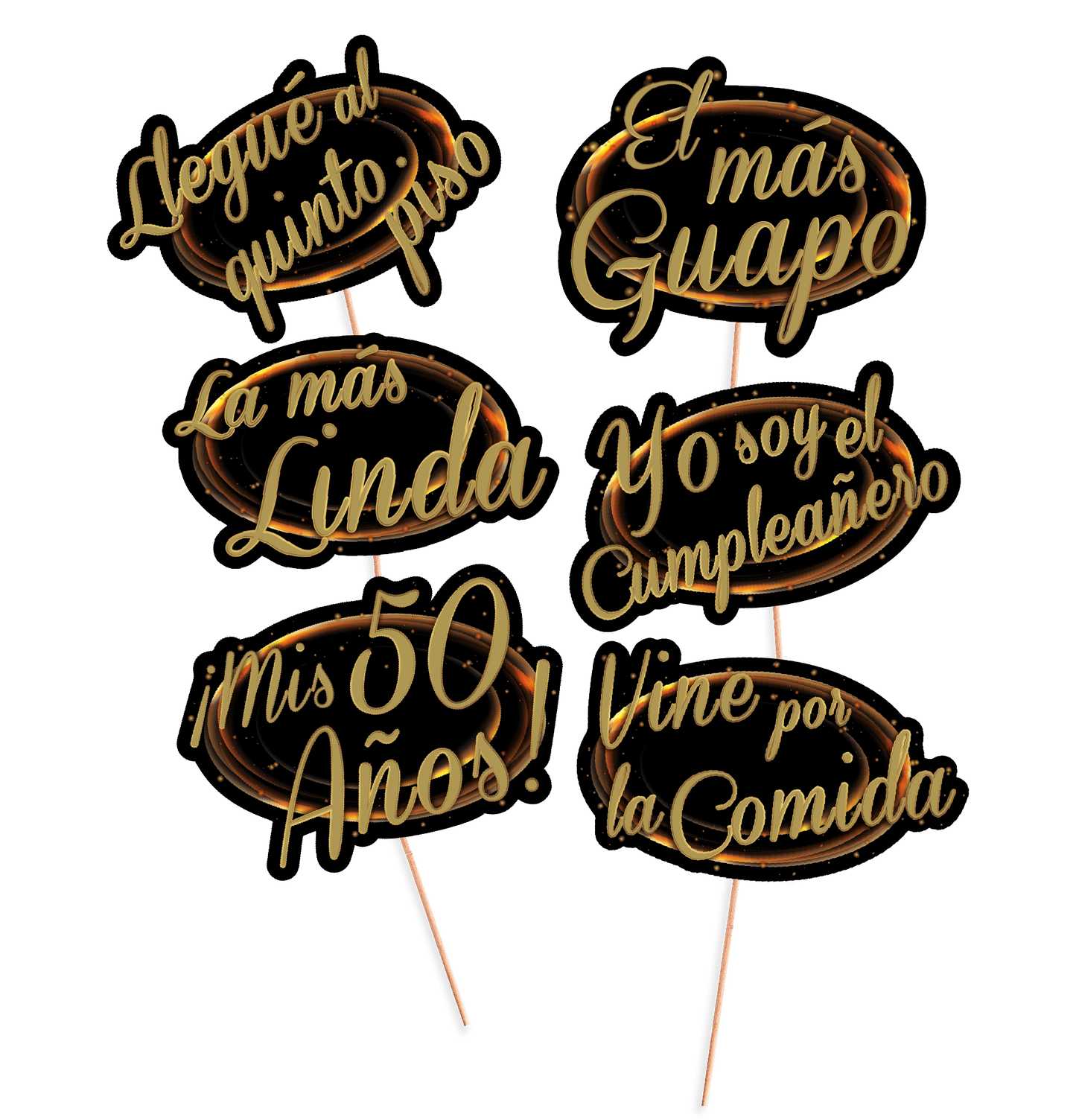 Pin Selfie Mis 50 años (x6u)