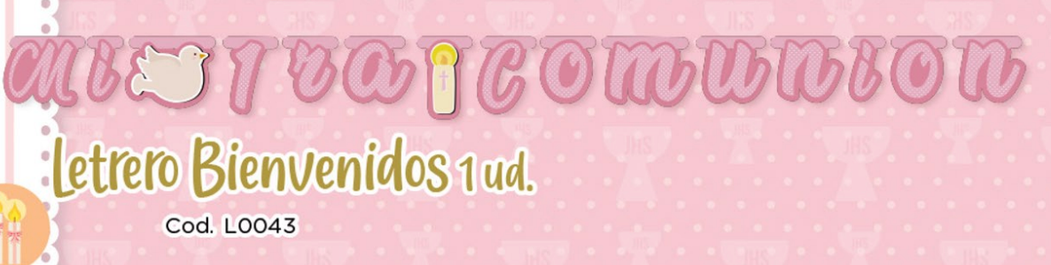 LETRERO MI 1ERA COMUNION PRIMERA COMUNION NIÑA