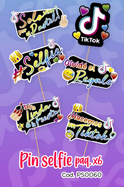 PIN SELFIE X6 UD TIKTOK