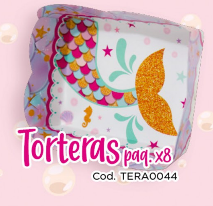 TORTERA X8 UD SIRENA
