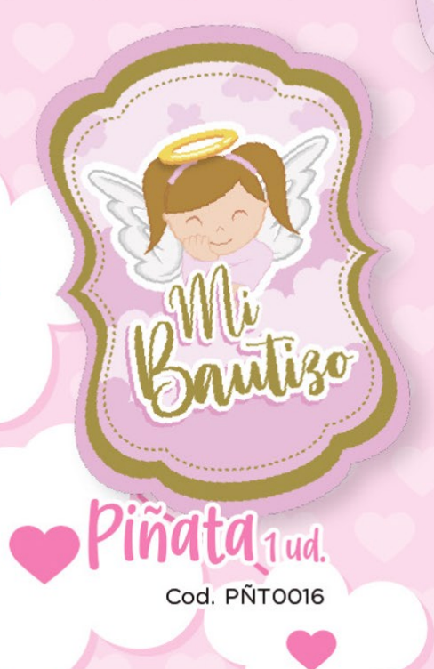 PIÑATA MI BAUTIZO NIÑA