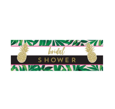 Bride to be Shower Pineapple Banner