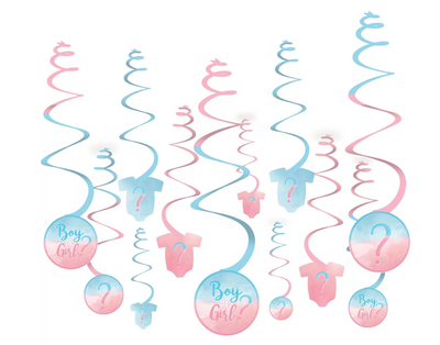 Gender Reveal Swirl