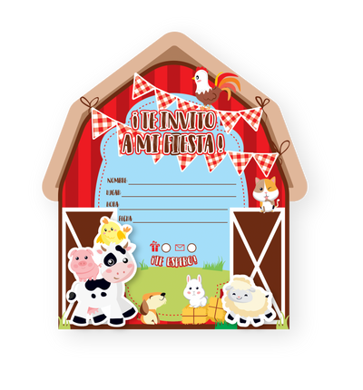 TARJETA X 6 UD GRANJA