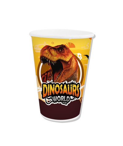 VASO X8 UD DINOSAURIOS WORLD