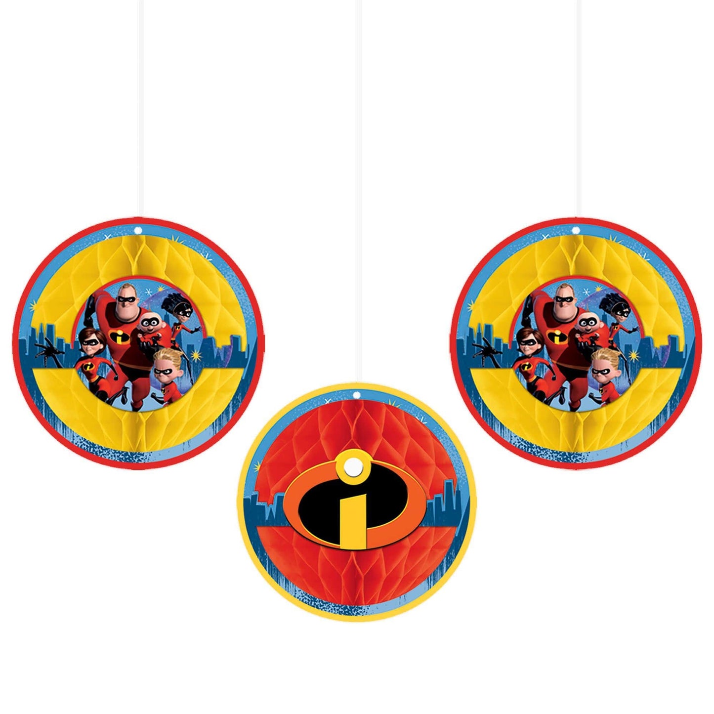 Incredibles 2 decoracion colgante
