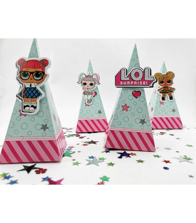 CAJA SNACKS X8 UD L.O.L SURPRISE