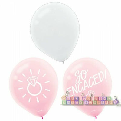 Bride to be latex balloons (x15u)