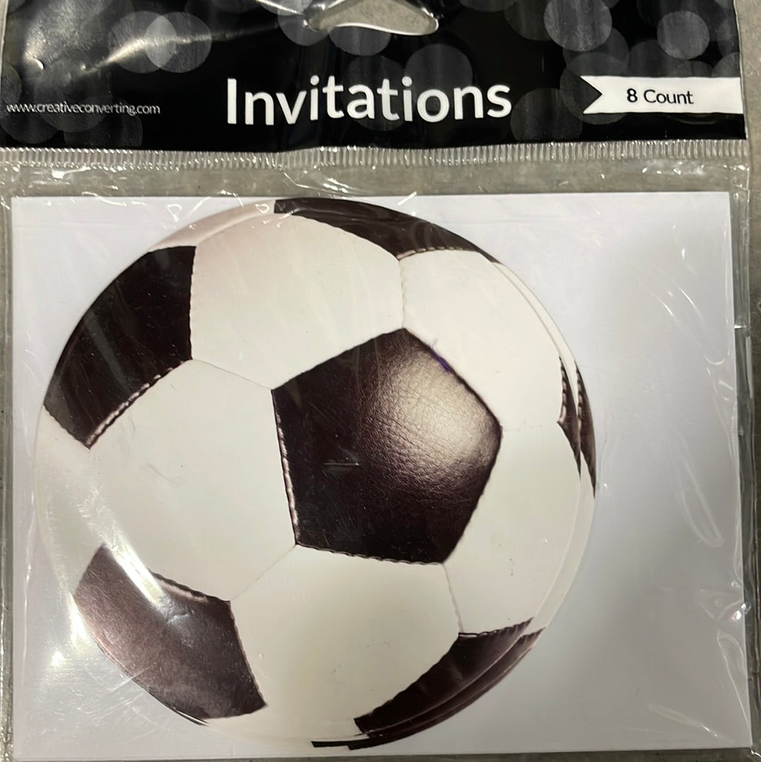 Soccer Invitations (x8u)
