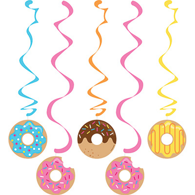 Donut Time Dizzy Dang Colgante Decoracion