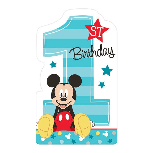 Mickey Invitación UNO