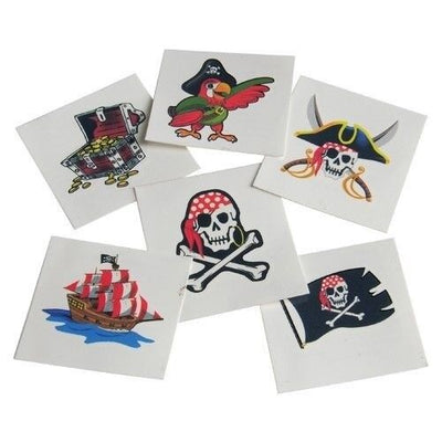 Tatuajes temporales de Piratas