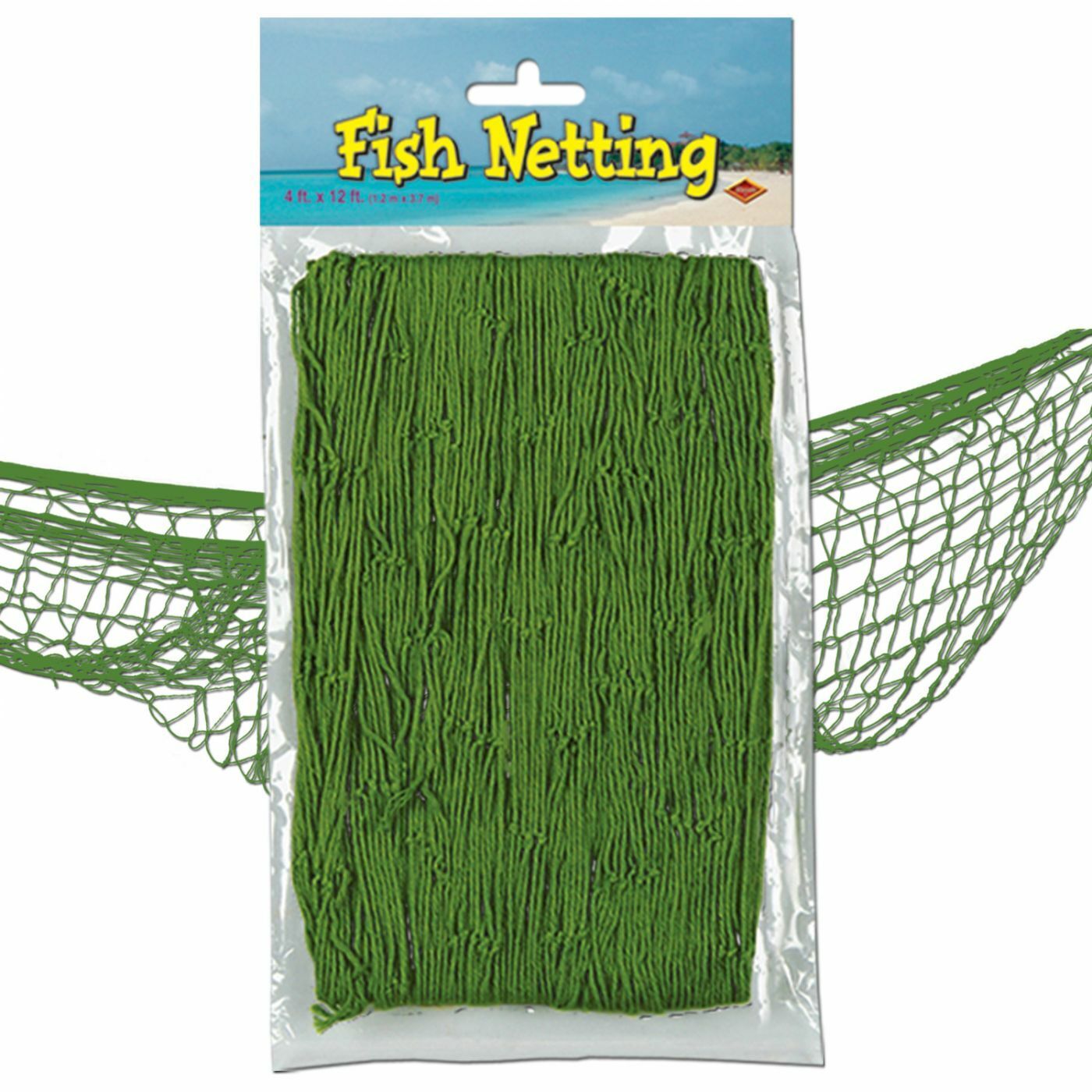 Red de Peces Verdes para Decoración de Fiesta