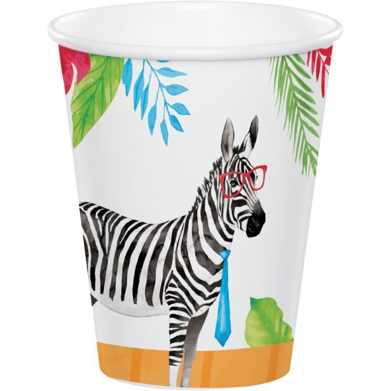 Vasos Party Animals 9oz (x8u)