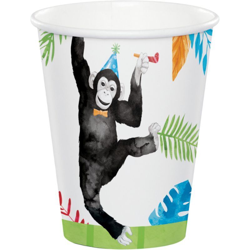 Vasos Party Animals 9oz (x8u)