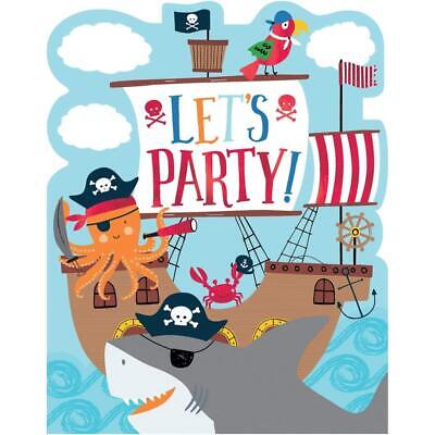 invitaciones animales piratas