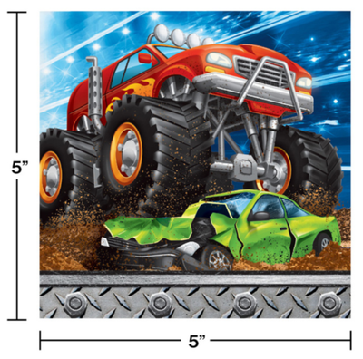 Monster Truck Servilletas de Papel