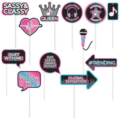 Tik Tok Banner/Fondo Accesorios para Fotos