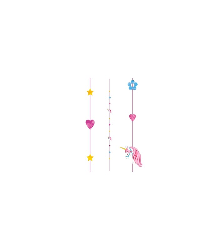Tira/ guirnalda Decorativa Globo Unicornio