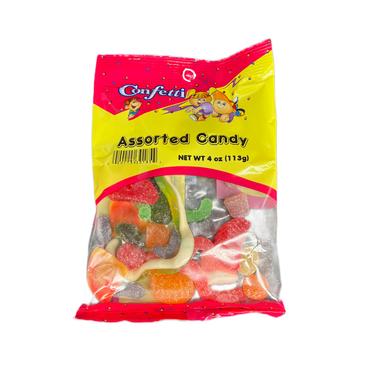 Confetti Assorted Gummy Candy 4oz