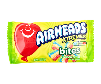 Airheads Bites Xtremes Rainbow Berry