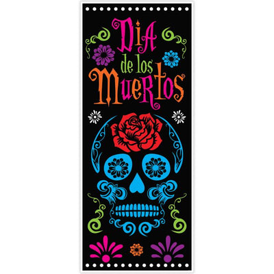 Door Cover "Day of The Dead" 6ft (x1u)