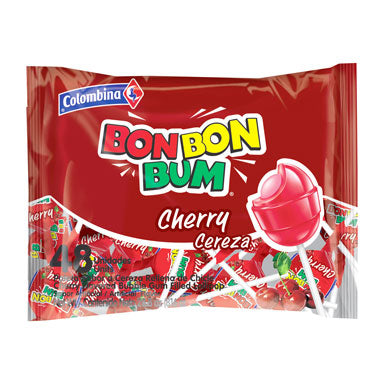 BonBonBum Cherry Lollipops 28.8oz