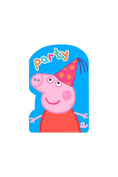 Peppa Pig Party Invitations