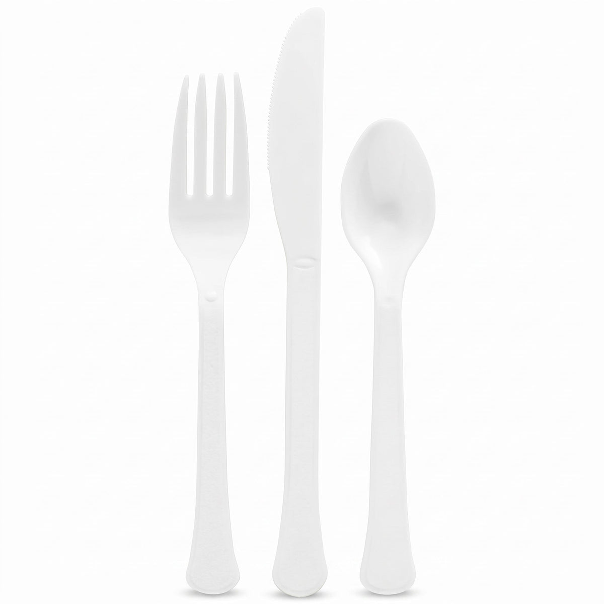 Reusable Cutlery Assortment Frosty White (x200u)