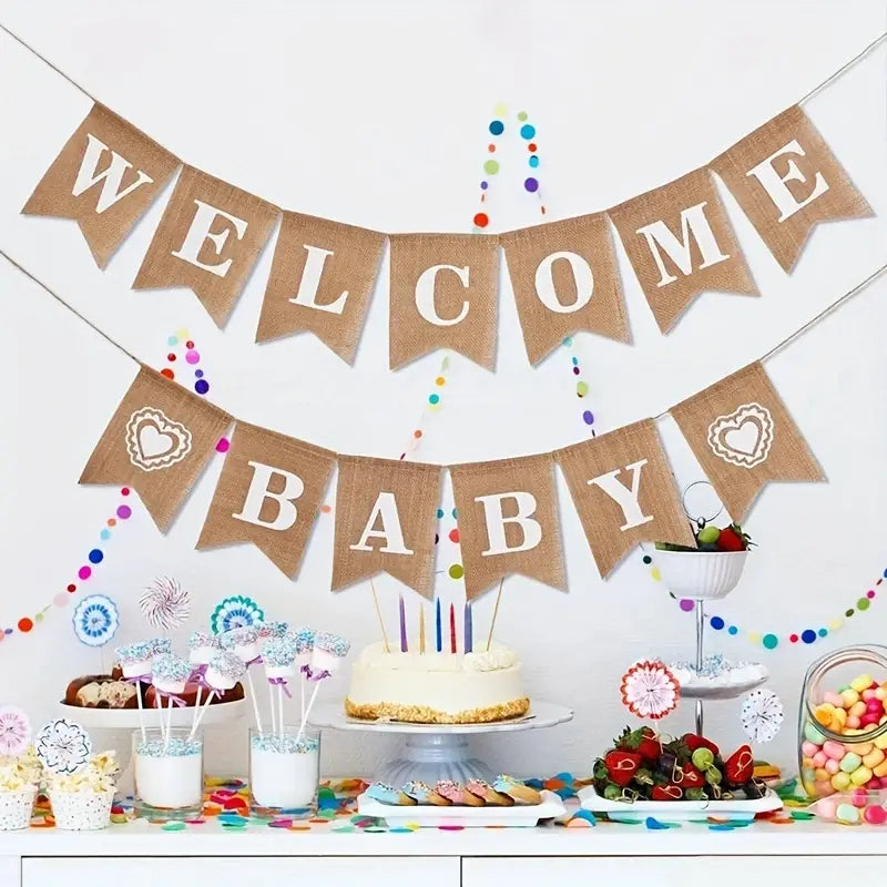 Welcome Baby Banner