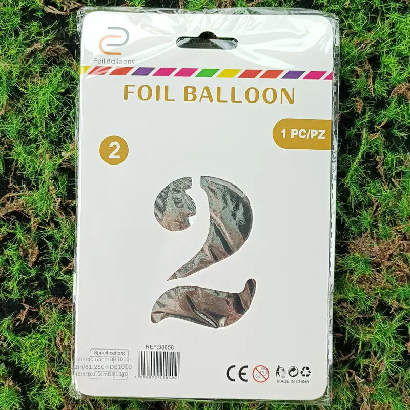 32” Foil Balloon Silver