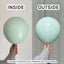 Kalisan 18" Macaron Pale Green (3ct)