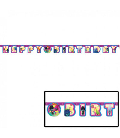 Trolls Jointed Banner 6ft (x1u)