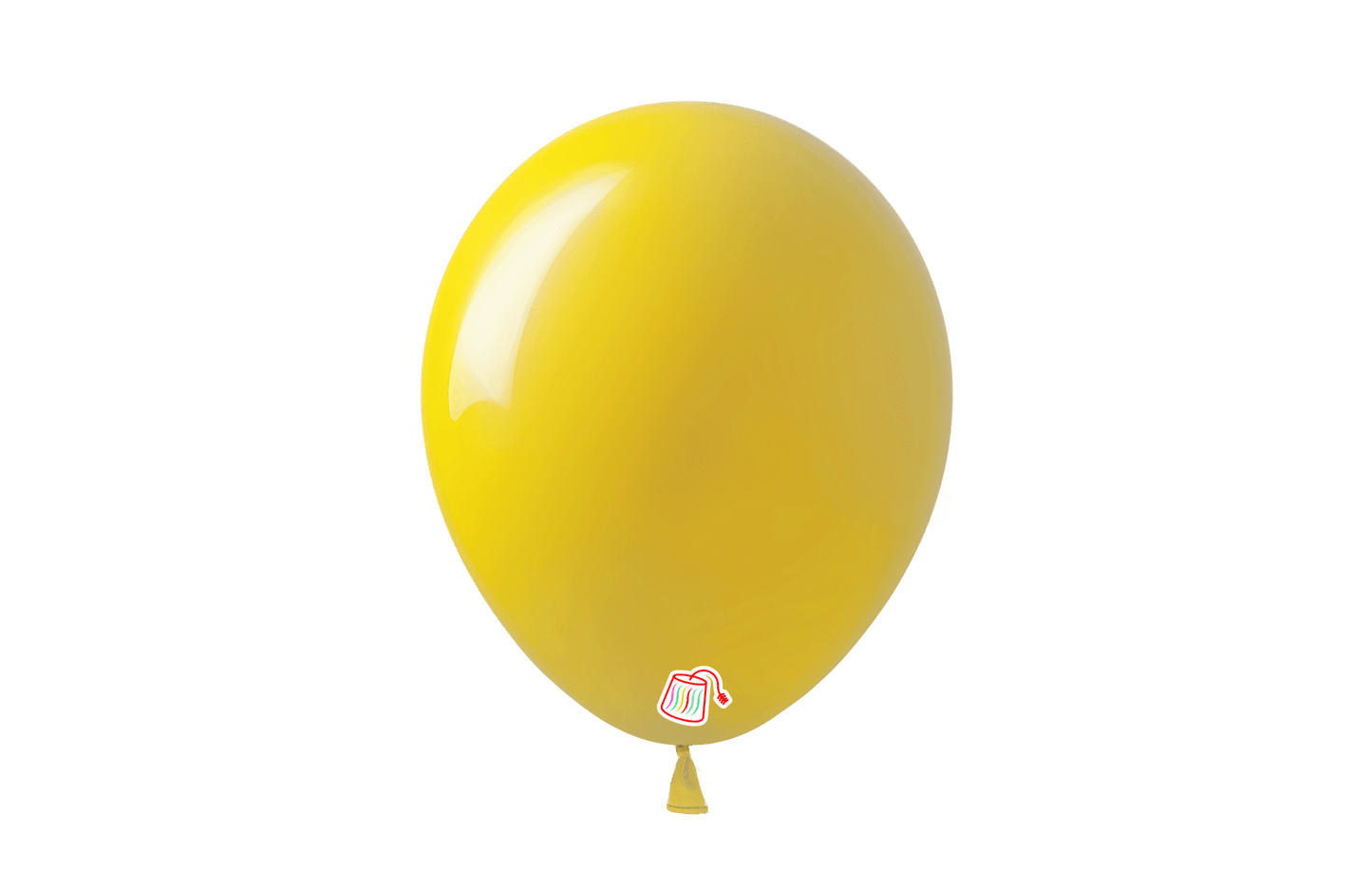 Latex Balloon 12" Yellow (x25u)
