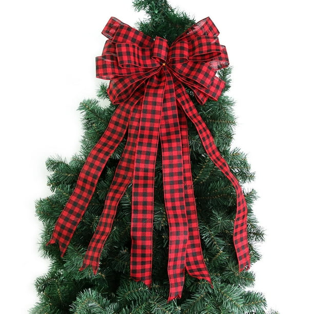 Moño Rojo Adornos Arboles de Navidad