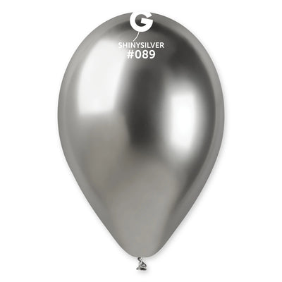 Shiny Silver 13" (Paquete x25 unidades)
