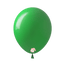 Latex Balloon 12" Mid Green (x25u)