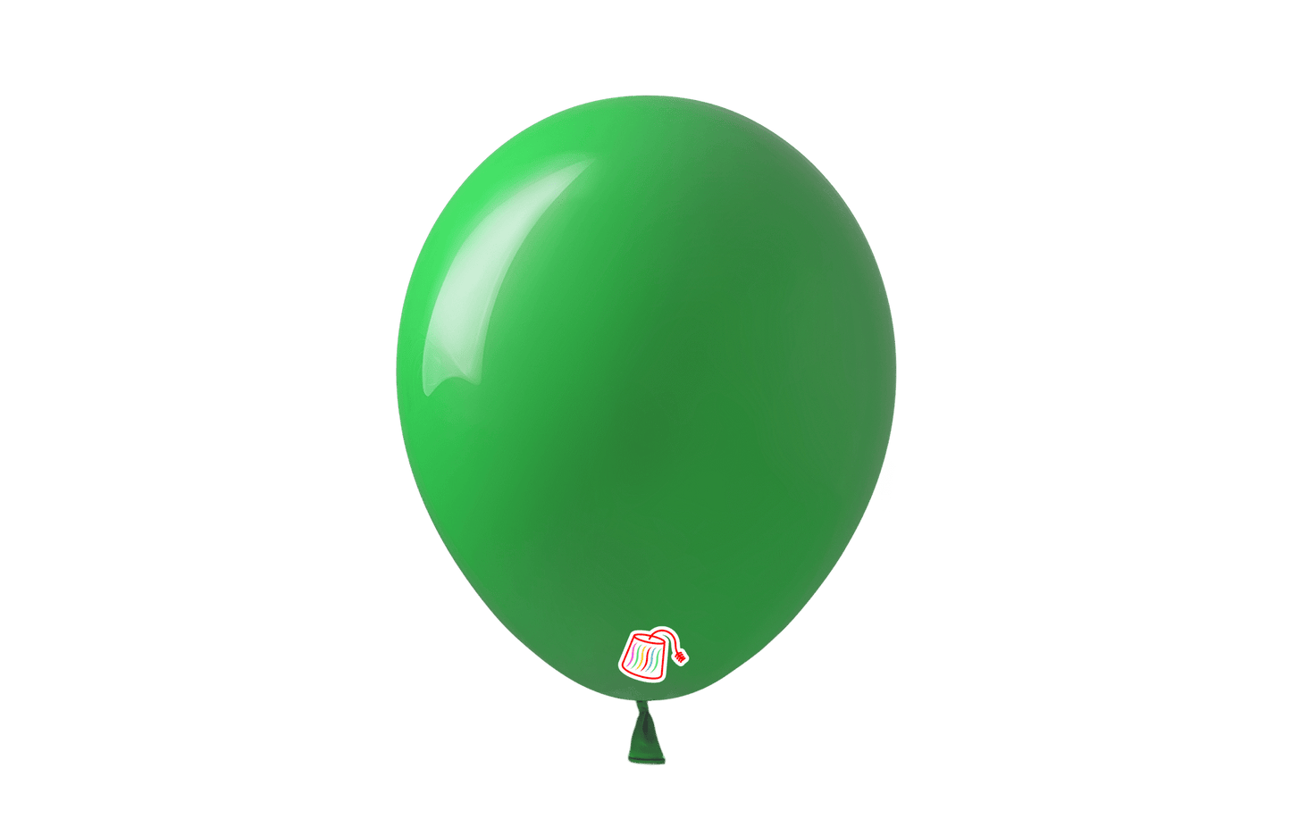 Latex Balloon 12" Mid Green (x25u)