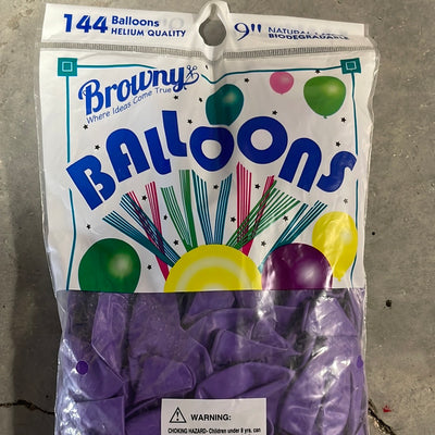 Globo 9” 144pcs - Light Purple