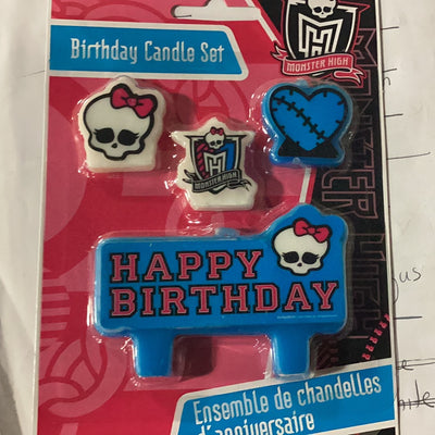MONSTER HIGH MOLD CANDLES
