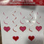 Hearts Dizzy Danglers 5pcs