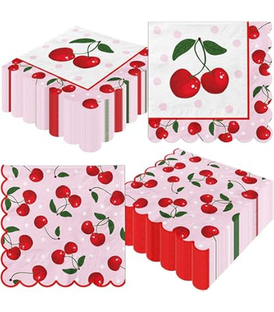 Cherry Party Lunch Napkins (x20u)